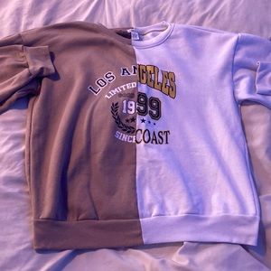 Rue 21 Multi-Color Design Sweatshirt
